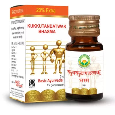 Basic Ayurveda Kukkutandatwak Bhasma