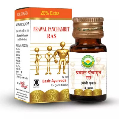 Basic Ayurveda Prawal Panchamrit Ras