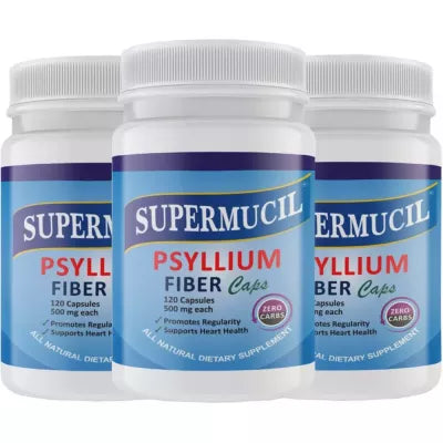 Supermucil Psyllium Fiber Capsules