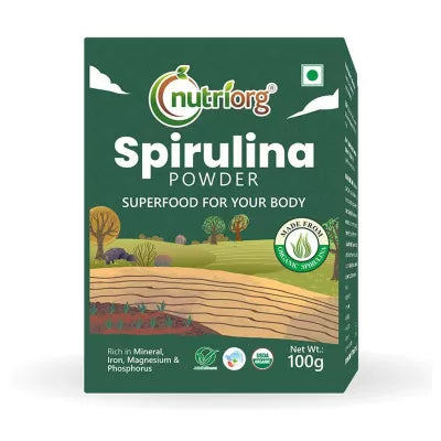 Nutriorg Certified Organic Spirulina Powder