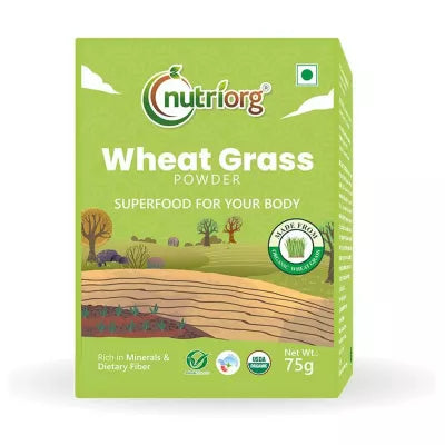 Nutriorg Certified Organic Wheatgrass Powder