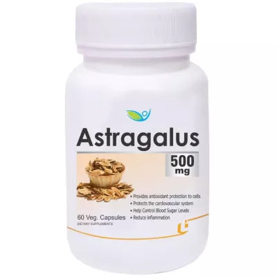 Biotrex Astragalus 500Mg Veg Capsule