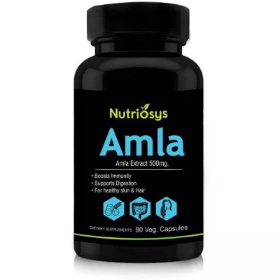 Nutriosys Amla 500Mg Veg Capsule