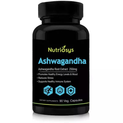 Nutriosys Ashwagandha 250Mg Veg Capsule