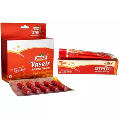 Jolly Vaseer Anti Piles Capsules & Gel