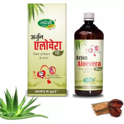 Swadeshi Ayurved Arjun Aloevera Ras