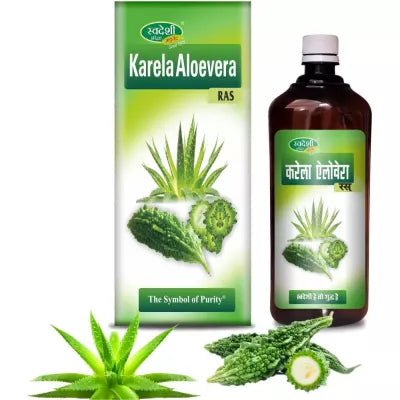 Swadeshi Ayurved Karela Alovera Ras