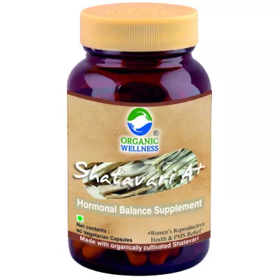 Organic Wellness Shatavari A+ Capsules