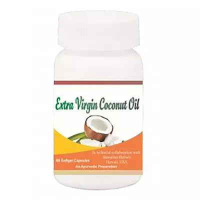 Hawaiian Herbal Extra Virgin Coconut Oil Softgel