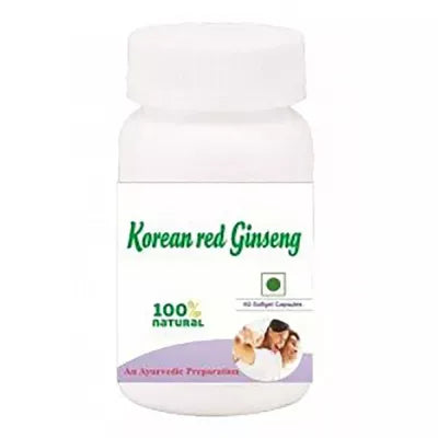 Hawaiian Herbal Korean Ginseng Softgel