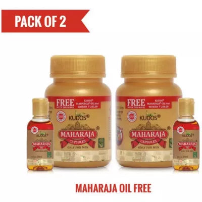 Kudos Maharaja Capsules & Maharaja Oil Free Capsule