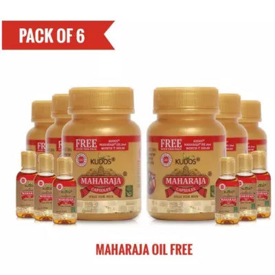 Kudos Maharaja Capsules & Maharaja Oil Free Capsule