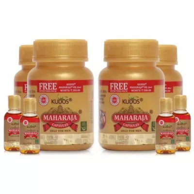 Kudos Maharaja Capsules & Maharaja Oil Free Capsule