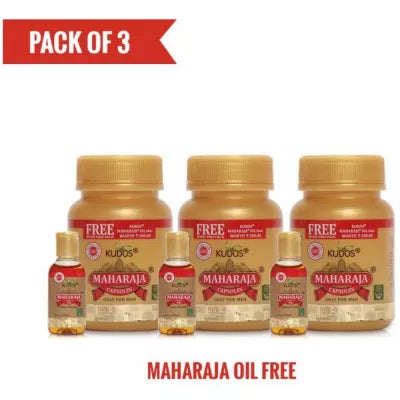 Kudos Maharaja Capsules & Maharaja Oil Free Capsule