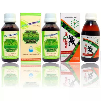 Jiyo Diafreen 3 Units (100 ML) & Meditone 2 Units (120 ML) (Combo Pack)