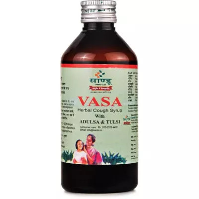 Sandu Vasa Herbal Cough Syrup (Vasajeevani)