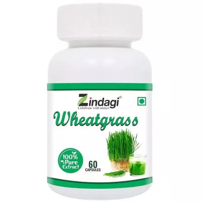 Zindagi Pure Wheat Grass Extract Caps