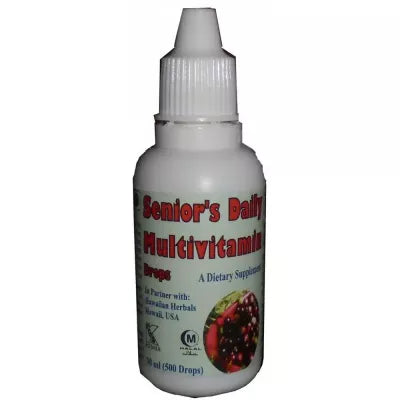 Hawaiian Herbal Seniors Daily Multivitamin Drops