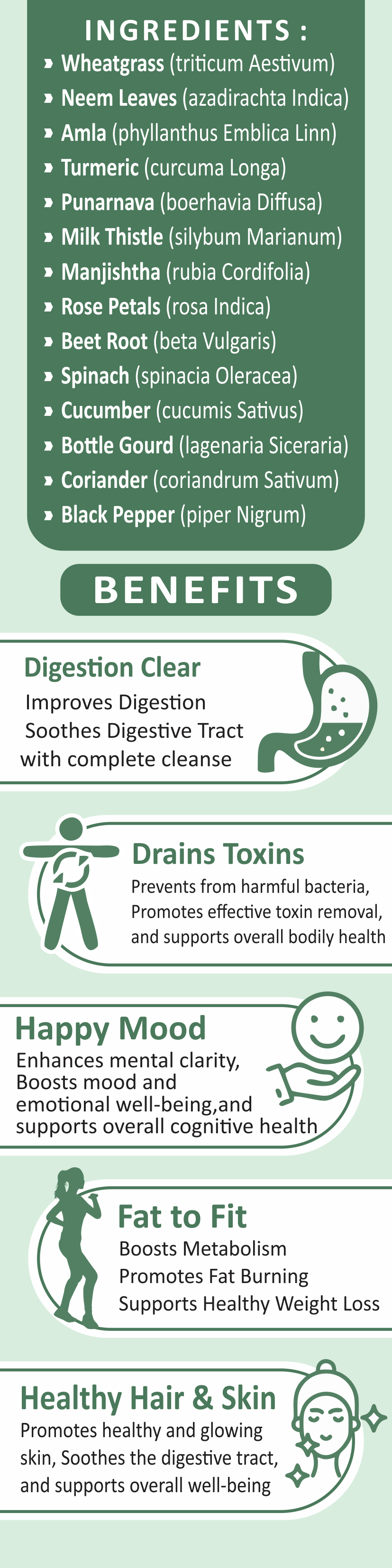Nisarg Organic Body Detox Supplements Powder
