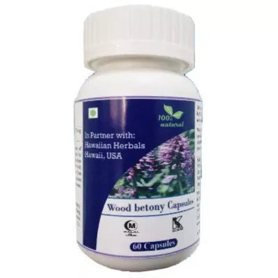 Hawaiian Herbal Wood Betony Capsules