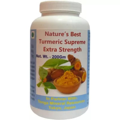 Tonga Herbs Natures Best Turmeric Supreme Extra Strenght Powder