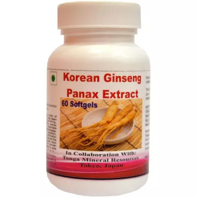 Tonga Herbs Korean Ginseng Panax Extract Softgel