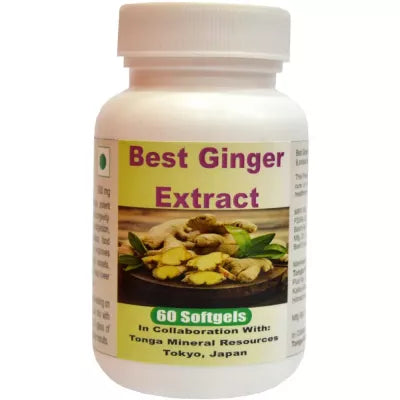 Tonga Herbs Best Ginger Extract Softgel