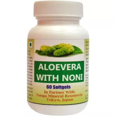 Tonga Herbs Aloe Vera With Noni Softgel