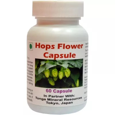 Tonga Herbs Hops Flower Capsules