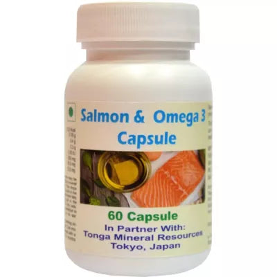 Tonga Herbs Salmon & Omega 3 Capsules