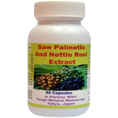 Tonga Herbs Saw Palmetto And Nettle Root Extract Capsules