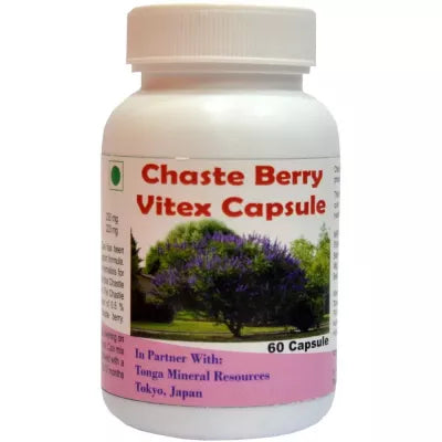 Tonga Herbs Chaste Berry Vitex Capsules