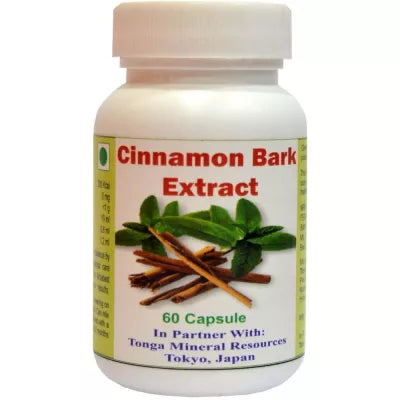 Tonga Herbs Cinnamon Bark Extract Capsules