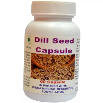 Tonga Herbs Dill Seed Capsules