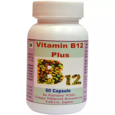 Tonga Herbs Vitamin B-12 Plus Capsules