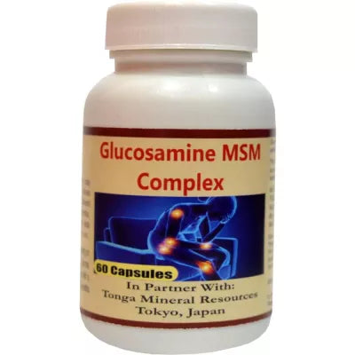 Tonga Herbs Glucosamine MSM Complex Capsules