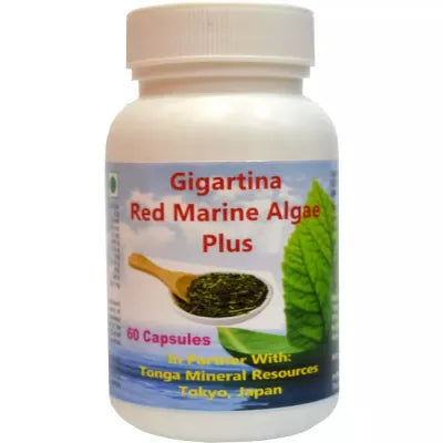 Tonga Herbs Gigartina Red Marine Algae Plus Capsules