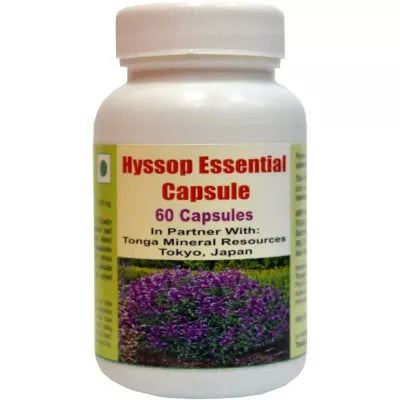 Tonga Herbs Hyssop Essential Capsules