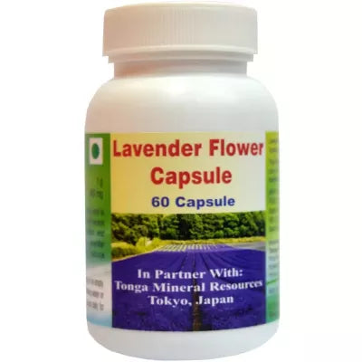 Tonga Herbs Lavender Flower Capsules