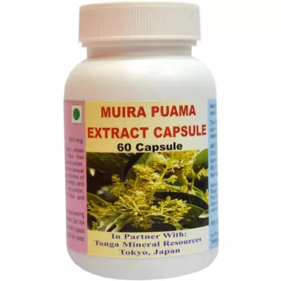 Tonga Herbs Muira Puama Extract Capsules