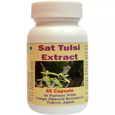 Tonga Herbs Sat Tulsi Extract Capsules