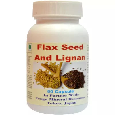 Tonga Herbs Flax Seed And Lignin Capsules