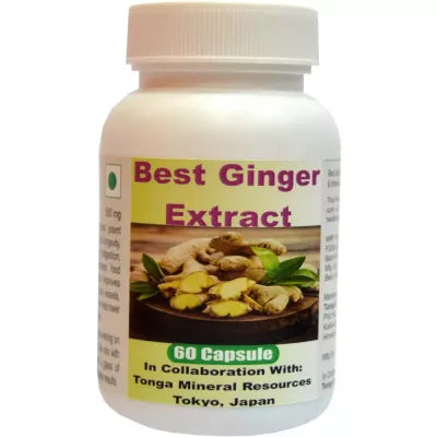 Tonga Herbs Best Ginger Extract Capsules