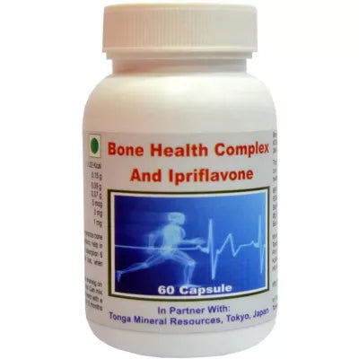 Tonga Herbs Bone Health Complex & Ipriflavone Capsules