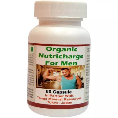 Tonga Herbs Organic Nutricharge For Men Capsules