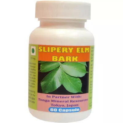 Tonga Herbs Slippery Elm Bark Capsules