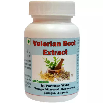 Tonga Herbs Valerian Root Extract Capsules