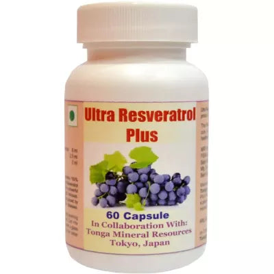 Tonga Herbs Ultra Resveratrol Plus Capsules