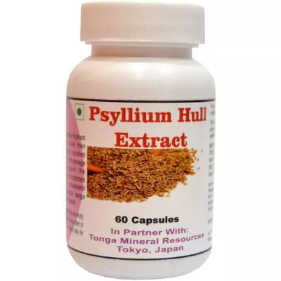 Tonga Herbs Psyllium Hull Extract Capsules