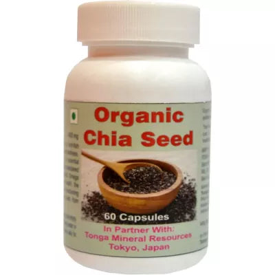 Tonga Herbs Organic Chia Seed Capsules